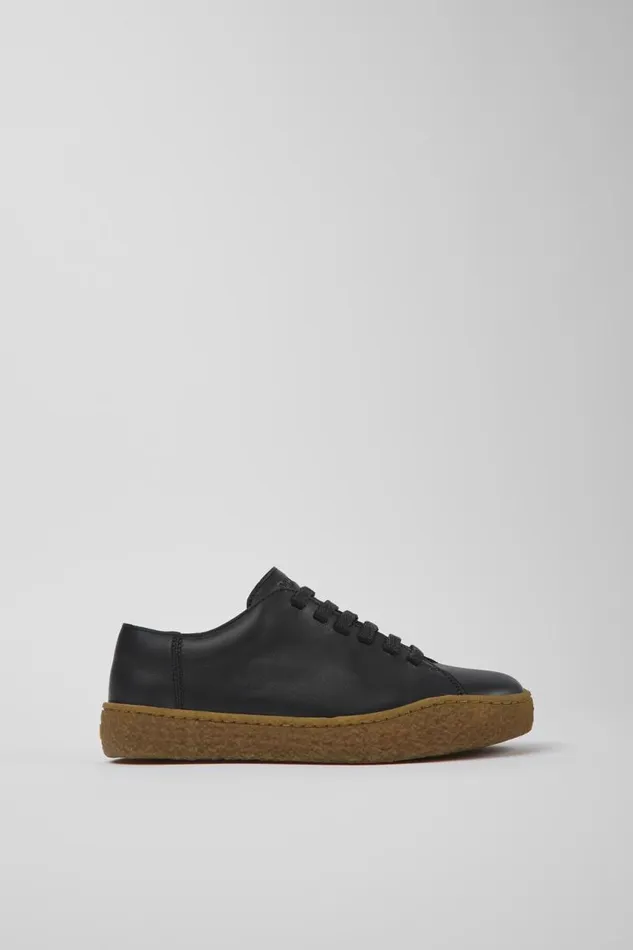Women Camper Sneakers Peu Terreno Black Leather Sneakers Women Camper Sneakers Peu Terreno Black Leather Sneakers