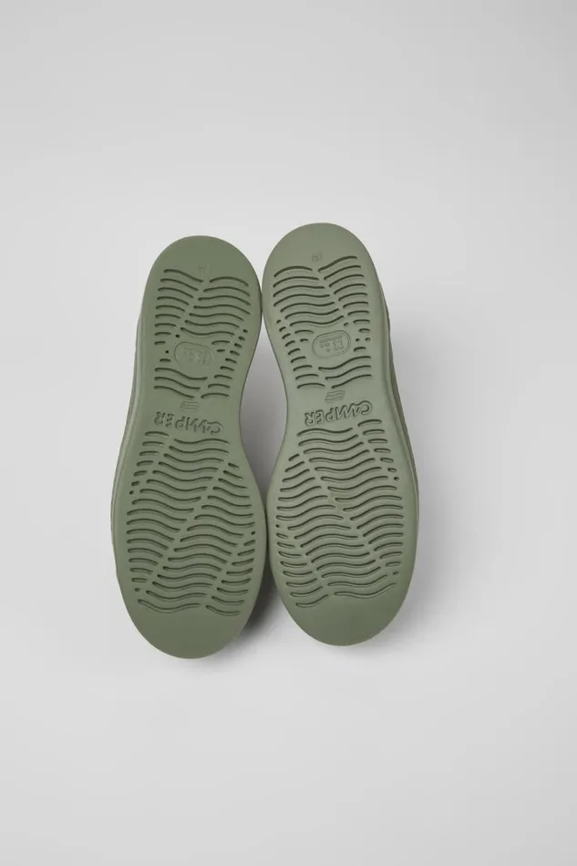 Women Camper Sneakers Runner Up Green Leather Sneakers Women Camper Sneakers Runner Up Green Leather Sneakers