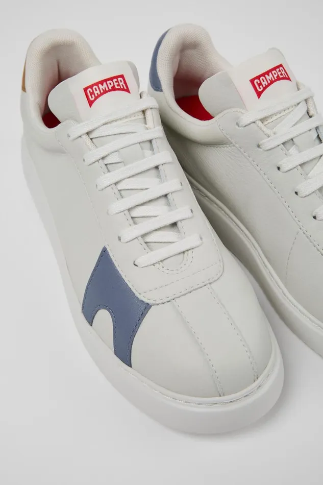 Women Camper Sneakers Twins White Leather Sneaker
