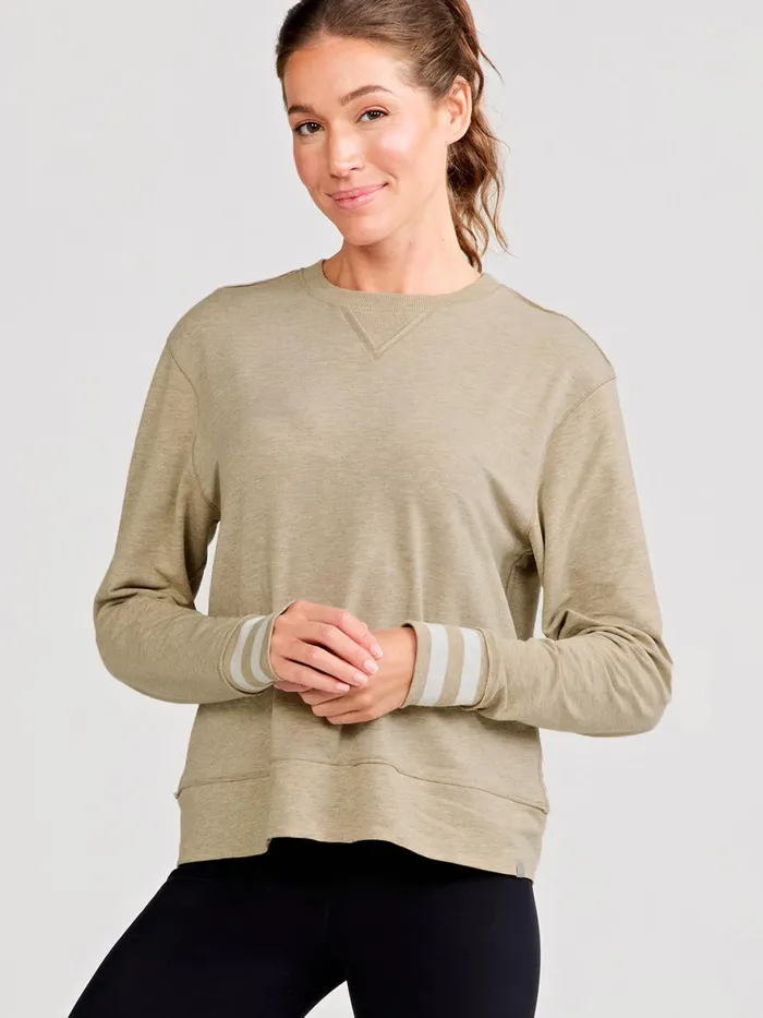Women Clubhouse French Terry Sweatshirt Tasc Performance Sweatshirts Hoodies