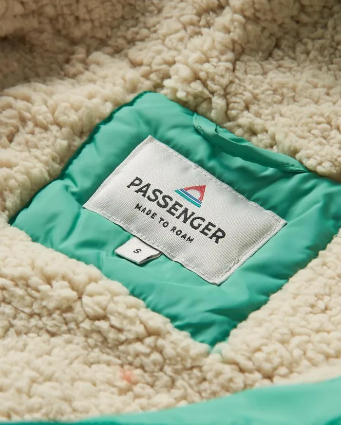 Women Jackets Passenger Earthy Recycled Sherpa Lined Insulated Jacket Green Spruce Green Spruce
