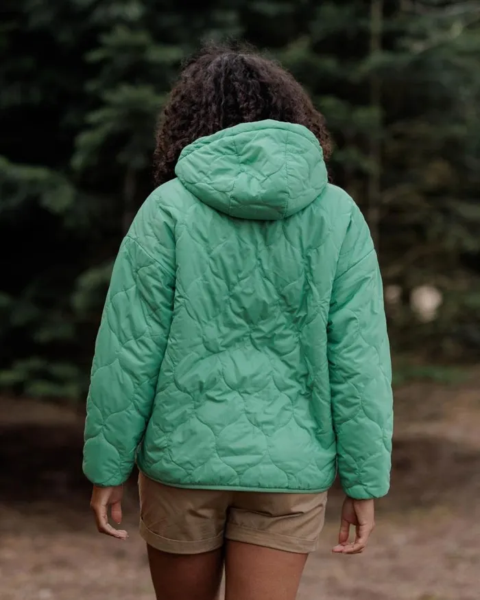 Women Jackets Passenger Earthy Recycled Sherpa Lined Insulated Jacket Green Spruce Green Spruce