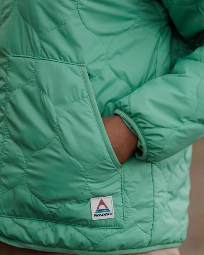 Women Jackets Passenger Earthy Recycled Sherpa Lined Insulated Jacket Green Spruce Green Spruce