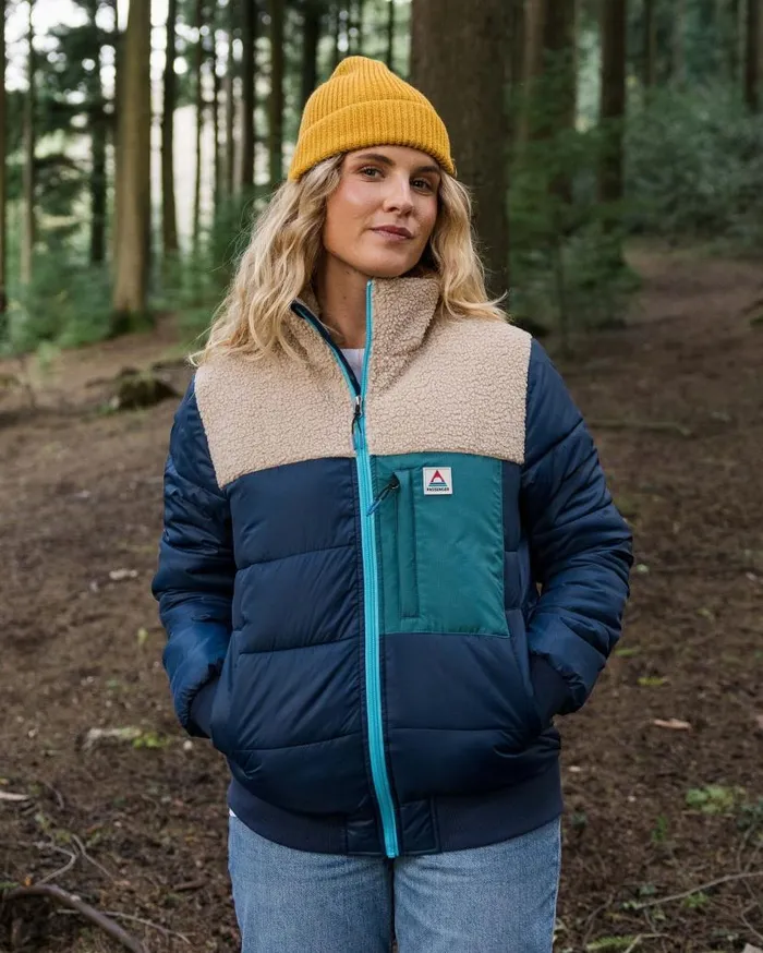 Women Jackets Passenger Inspire Recycled Insulated Jacket Rich Navy Rich Navy