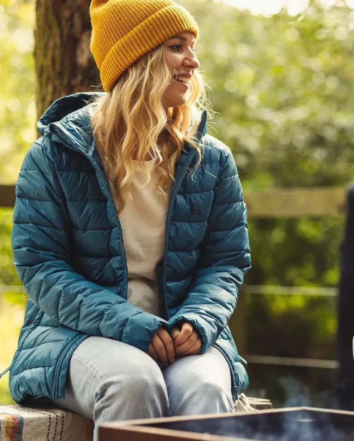 Women Jackets Passenger Pow Recycled Insulated Jacket Blue Steel Blue Steel