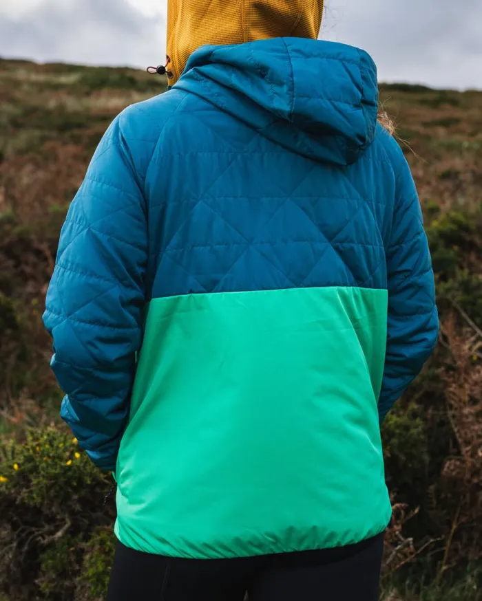 Women Jackets Passenger Singletrack Recycled Thermore Insulated Jacket Corsair Blue Jungle Green Corsair Blue Jungle Green