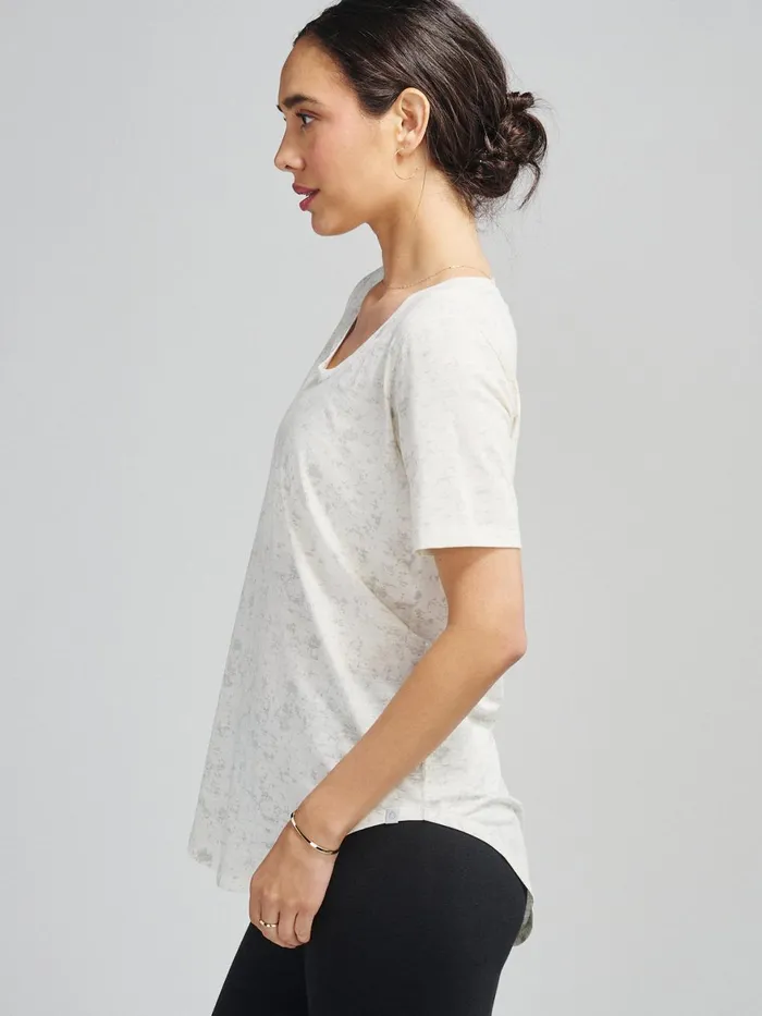 Women Longline TShirt Tasc Performance Short Sleeve TShirts Polos