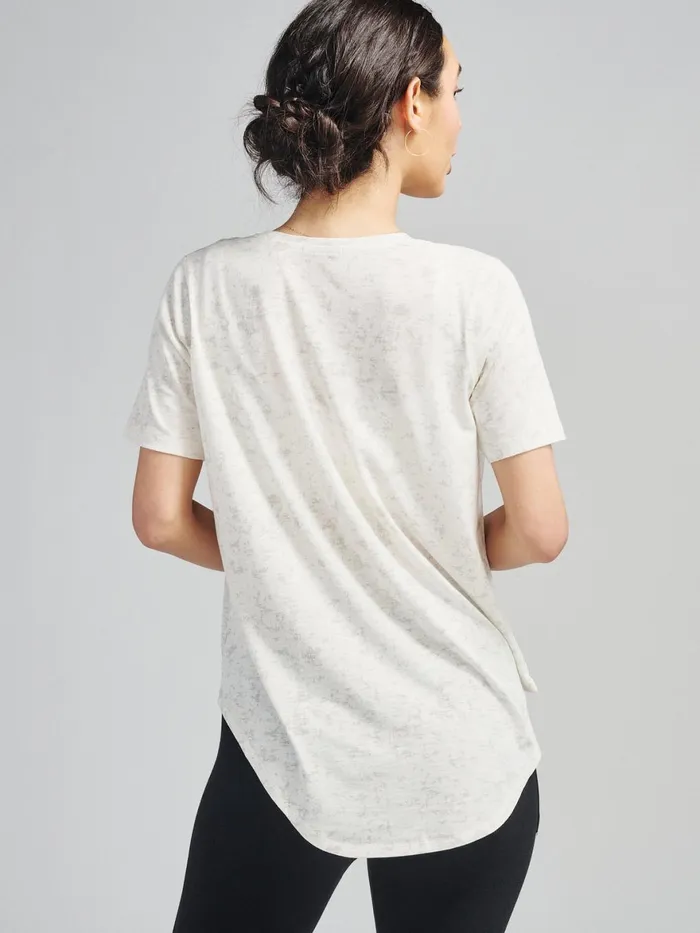 Women Longline TShirt Tasc Performance Short Sleeve TShirts Polos