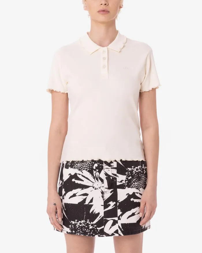 Women LOREN POLO Unbleached OBEY Clothing TOPS