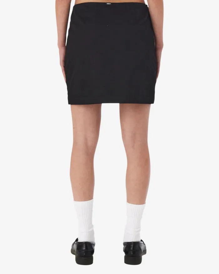 Women LOUISE ZIP SKIRT Pastel Lavender OBEY Clothing BOTTOMS