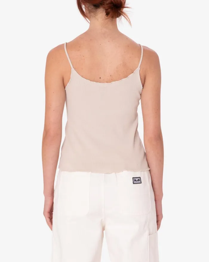 Women LOVE NOTE DREY TANK TOP Clay OBEY Clothing TSHIRTS