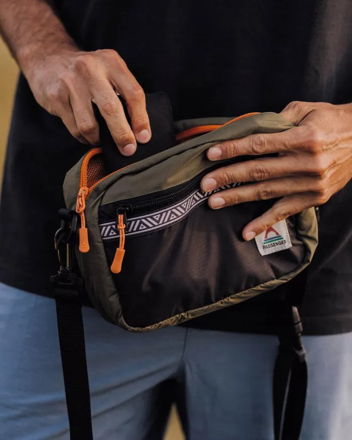 WomenMen Backpacks and Bags Passenger Mainland Recycled Hip Pack True Black Khaki True Black Khaki WomenMen Backpacks and Bags Passenger Mainland Recycled Hip Pack True Black Khaki True Black Khaki