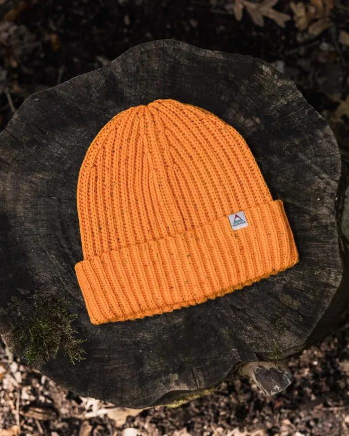 WomenMen Beanies Passenger Fisherman 20 Recycled Cotton Beanie Apricot Apricot