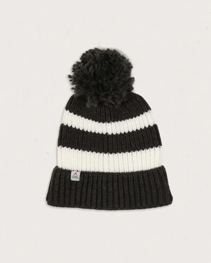 WomenMen Beanies Passenger Summit Bobble Hat Black Black