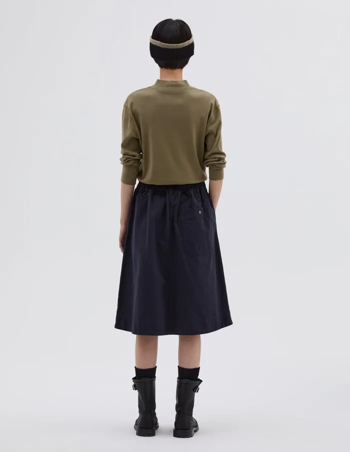 Women Mhl Panelled Scout Skirt Ink Margaret Howell Skirts