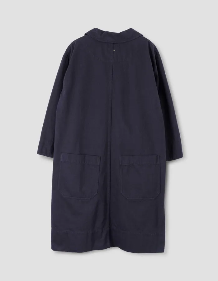 Women Mhl Patch Pocket Smock Dress Ink Margaret Howell Dresses