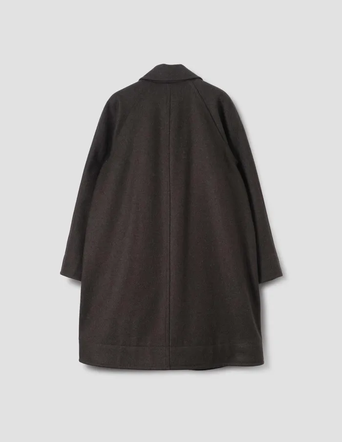 Women Mhl Raglan Overcoat Bark Margaret Howell Jackets and Coats