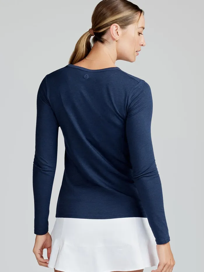 Women NOLA Long Sleeve TShirt 8211 Rice University Tasc Performance Long Sleeve TShirts