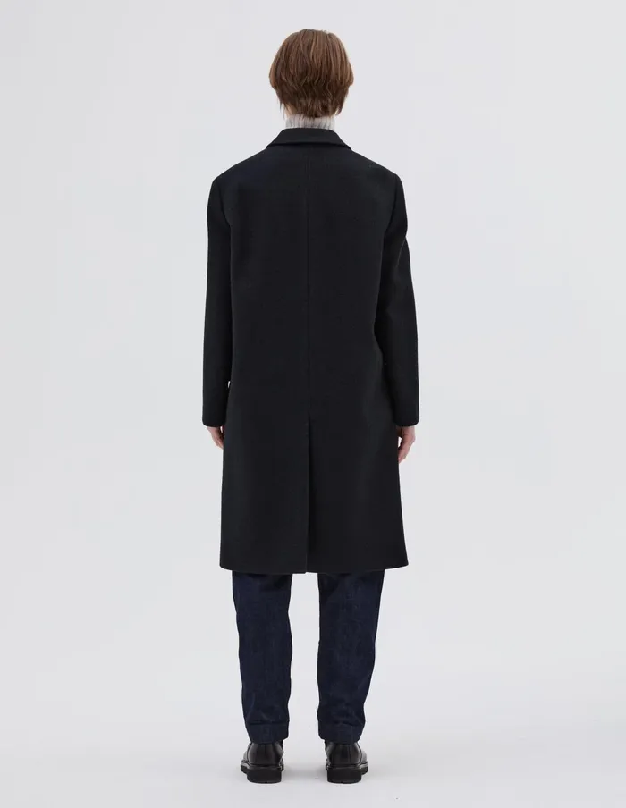 Women Overcoat Midnight Margaret Howell Jackets and Coats