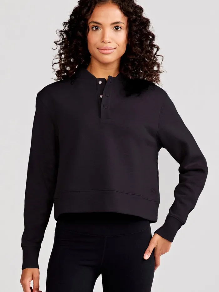 Women Pitkin County Fleece Pullover Tasc Performance Lounge