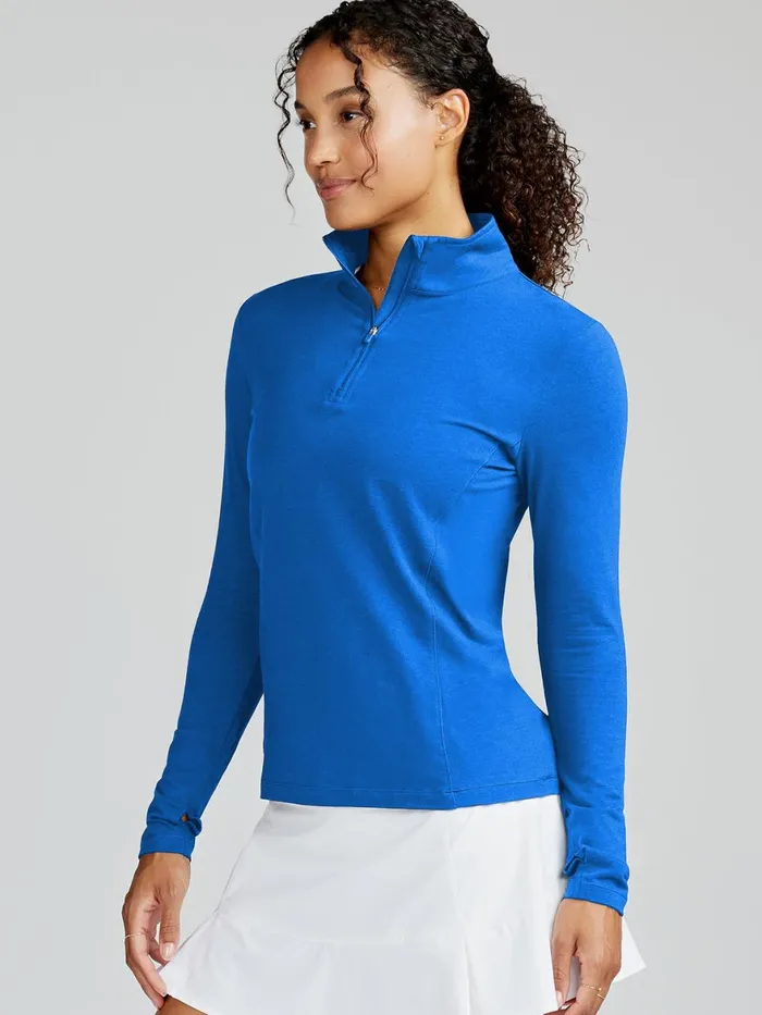 Women Recess Quarter Zip Tasc Performance Running Training