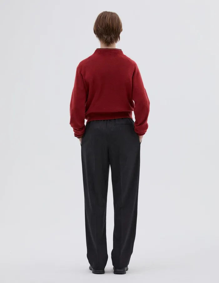 Women Relaxed Pintuck Trouser Charcoal Margaret Howell Trousers