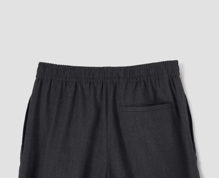 Women Relaxed Pintuck Trouser Charcoal Margaret Howell Trousers