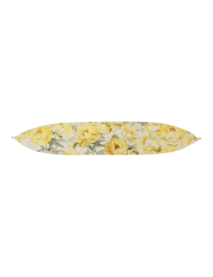 Women Scarves Zimmermann Flower Neck Scarf Yellow Peony