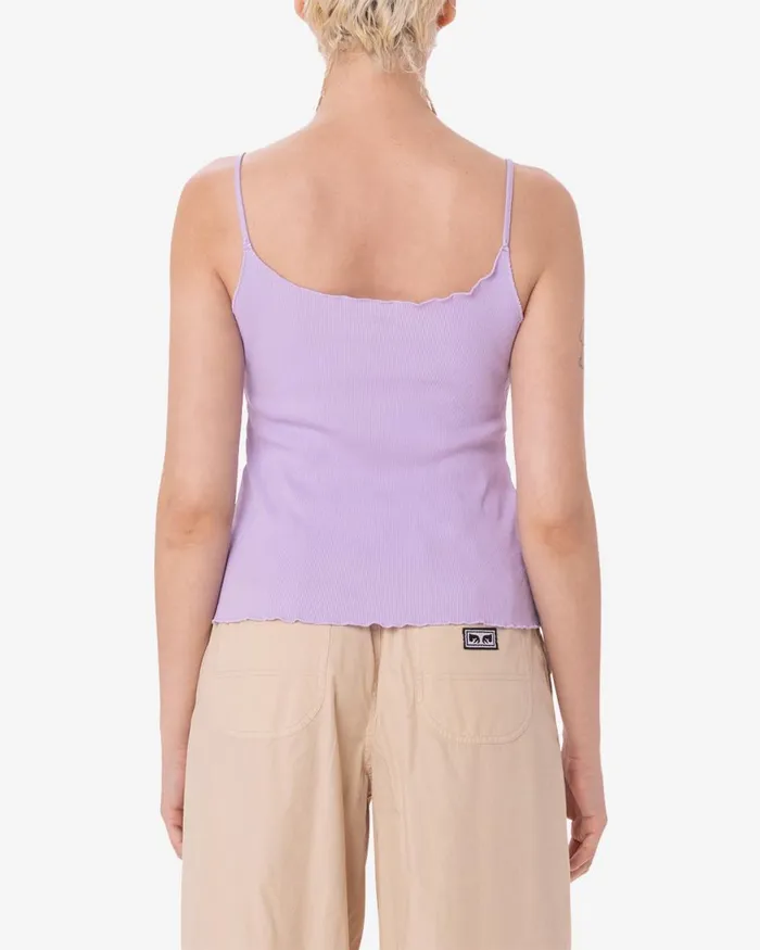 Women SCRIBBLE SQUARE DREY TANK Clay OBEY Clothing TSHIRTS