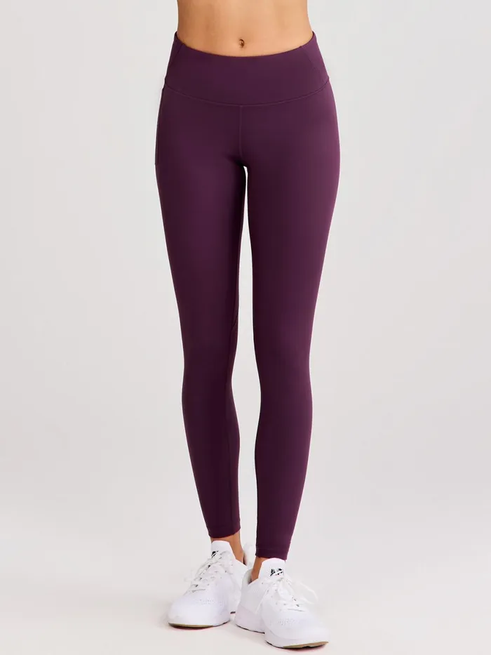 Women Sculptive Full Length Pocket Legging Tasc Performance Running Training