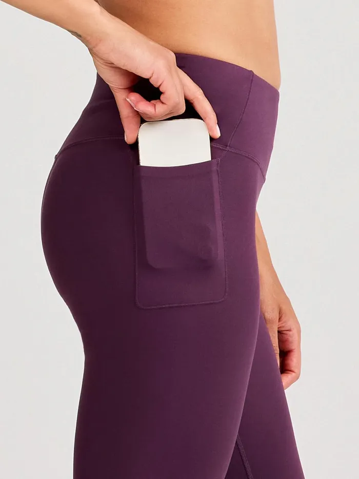 Women Sculptive Full Length Pocket Legging Tasc Performance Running Training