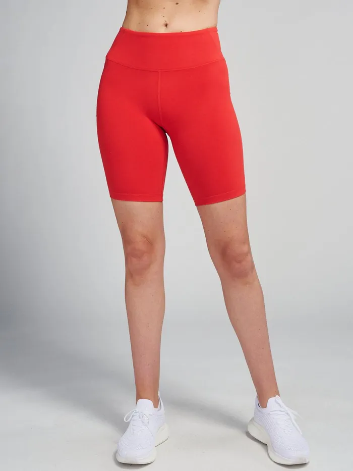 Women Sculptive Pocket Bike Short 8in Tasc Performance Running Training