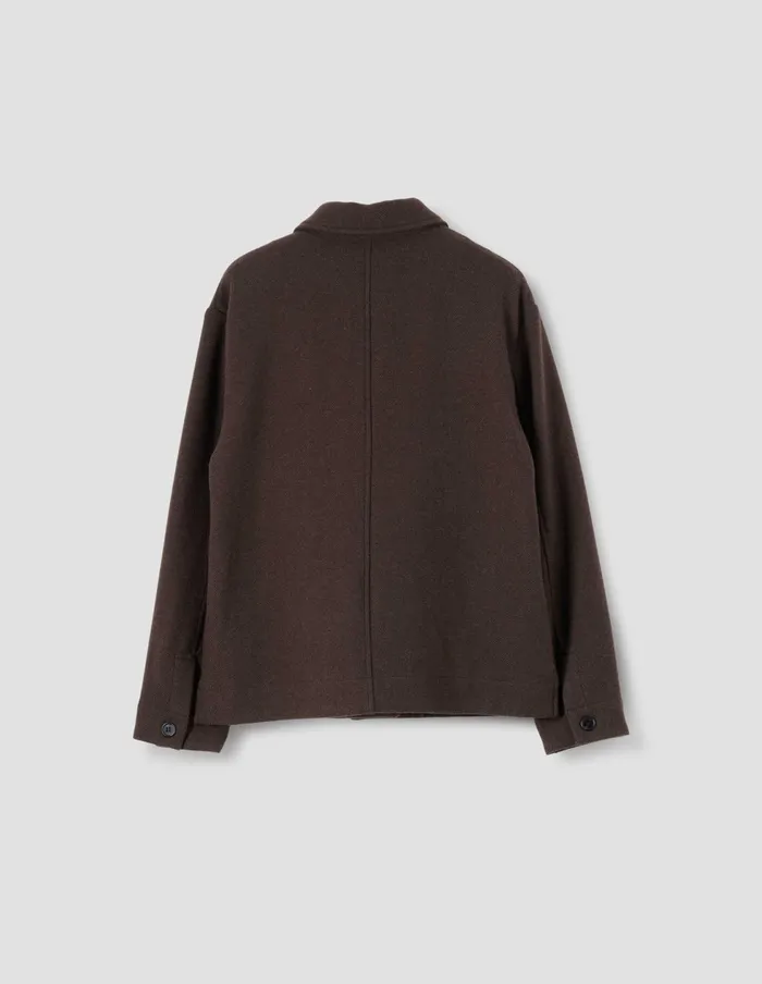 Women Shirt Jacket Brown Margaret Howell Jackets and Coats