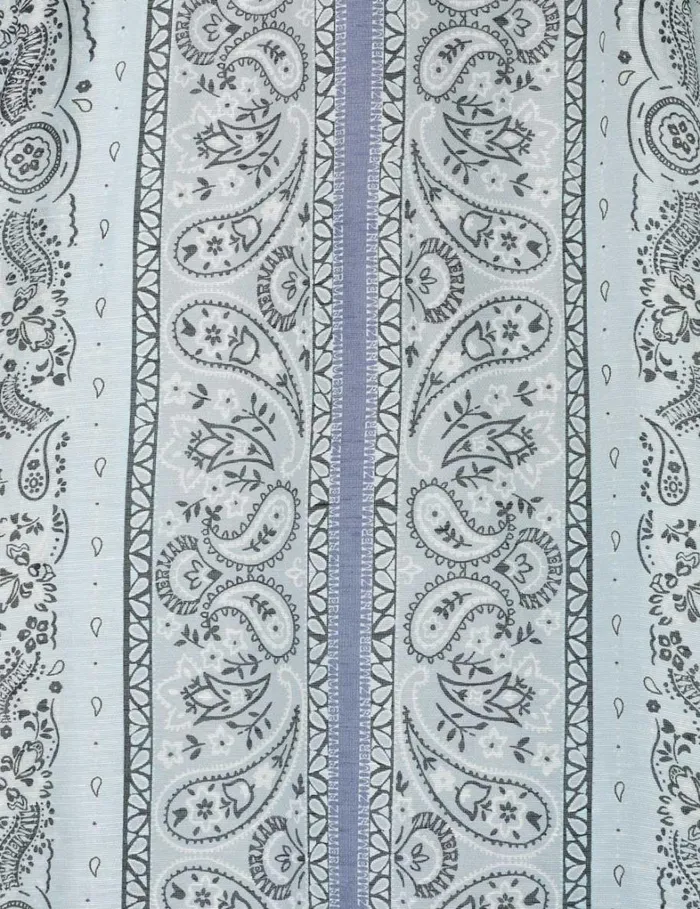 Women Skirts Zimmermann Matchmaker Gathered Midi Skirt Blue Bandana