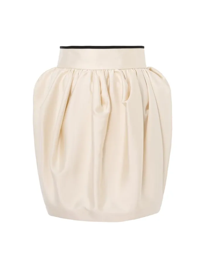 Women Skirts Zimmermann Matchmaker Tulip Mini Skirt Cream
