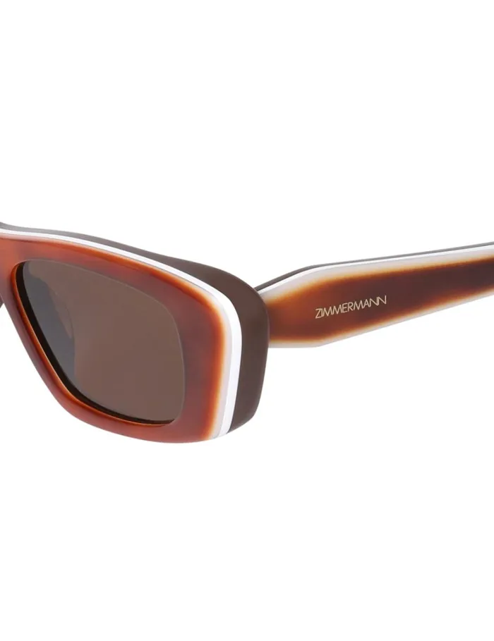 Women Sunglasses Zimmermann Zimmermann Uptempo Cat Eye Havana