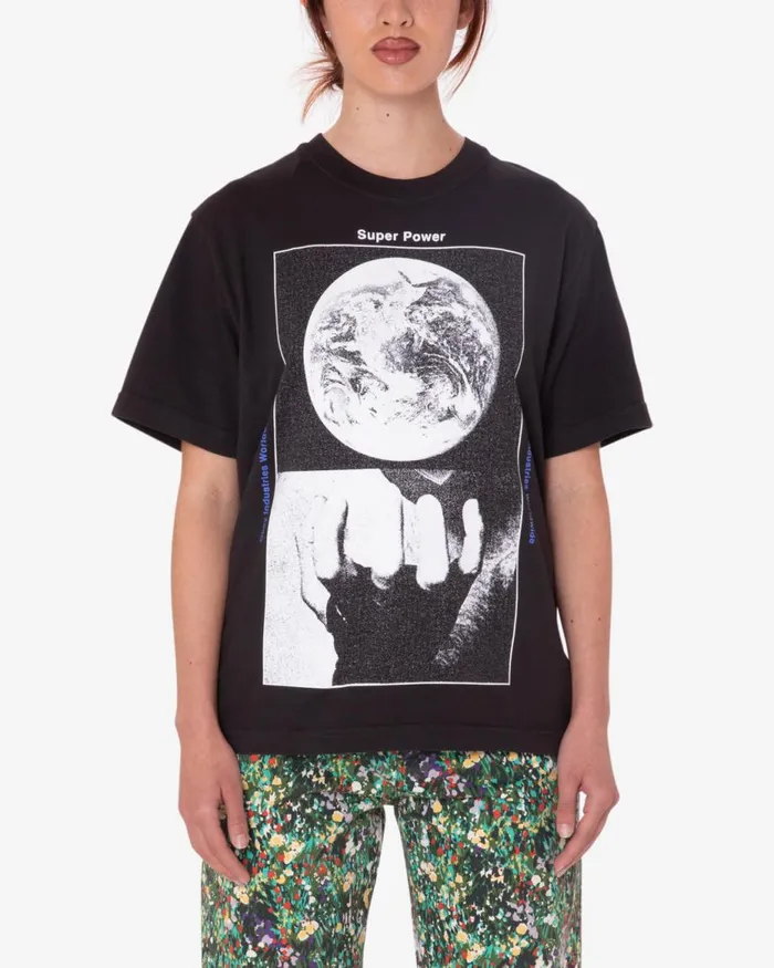Women SUPER POWER MAXINE PIGMENT TSHIRT Pigment Digital Black OBEY Clothing TSHIRTS