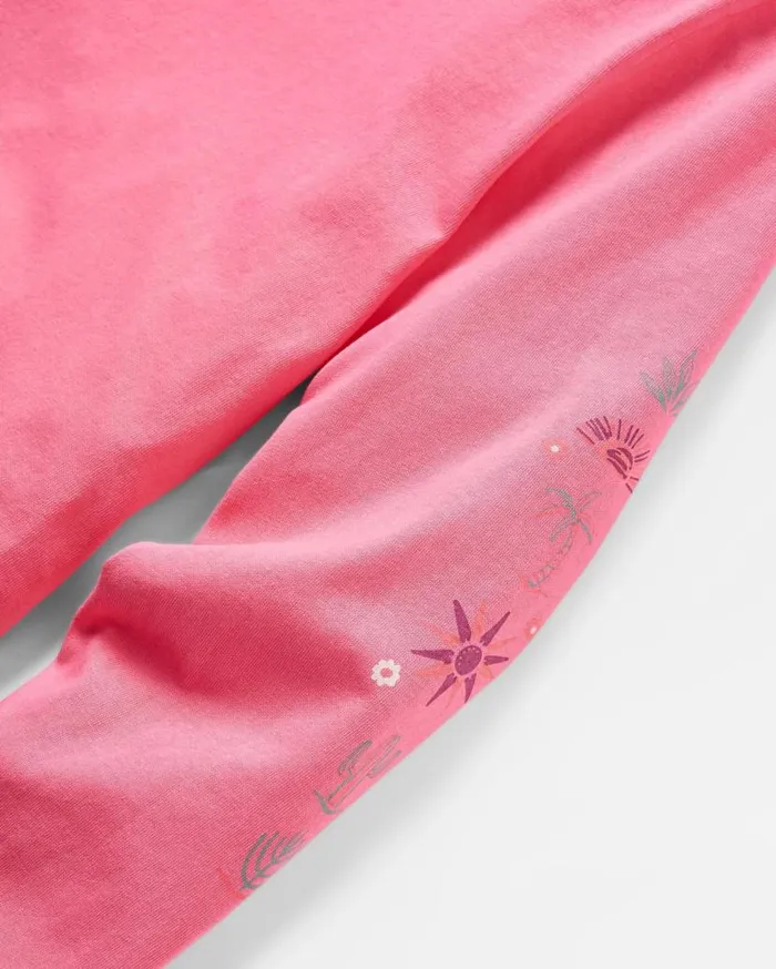 Women Tops Passenger Chica Recycled Cotton LS TShirt Soft Rose Soft Rose