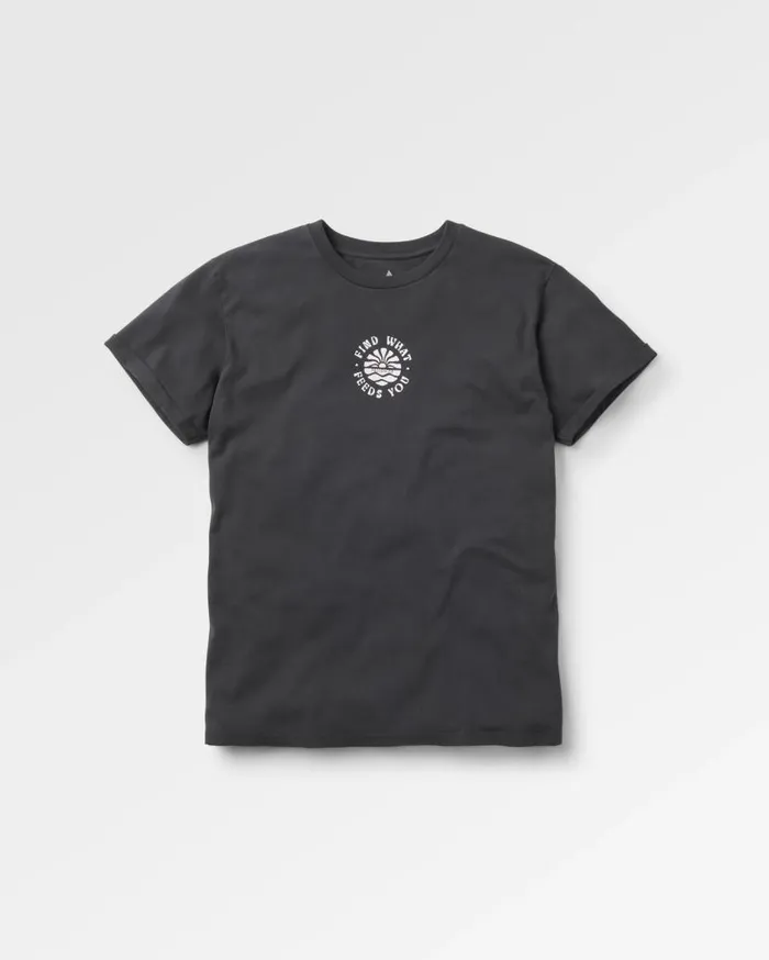 Women Tops Passenger Discovery Rolled Sleeve TShirt Black Black