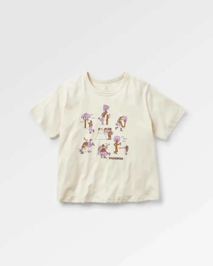 Women Tops Passenger Go Forage Organic Cotton TShirt Birch Birch