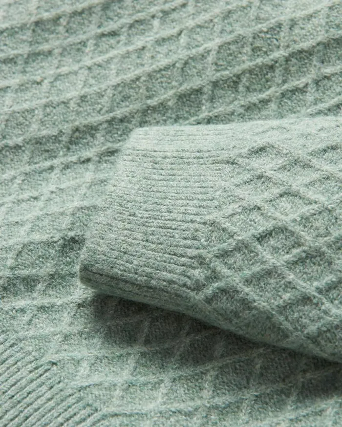 Women Tops Passenger Hinterland Recycled Knitted Jumper Pistachio Pistachio