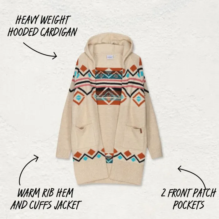 Women Tops Passenger Palumbo Hooded Cardigan Off White Off White
