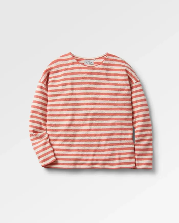 Women Tops Passenger Panorama Striped LS TShirt Shell Pink Stripe Shell Pink Stripe