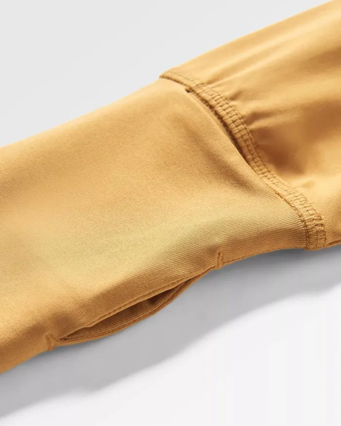 Women Tops Passenger River Recycled Active LS TShirt Dusty Ochre Corsair Blue Dusty Ochre Corsair Blue