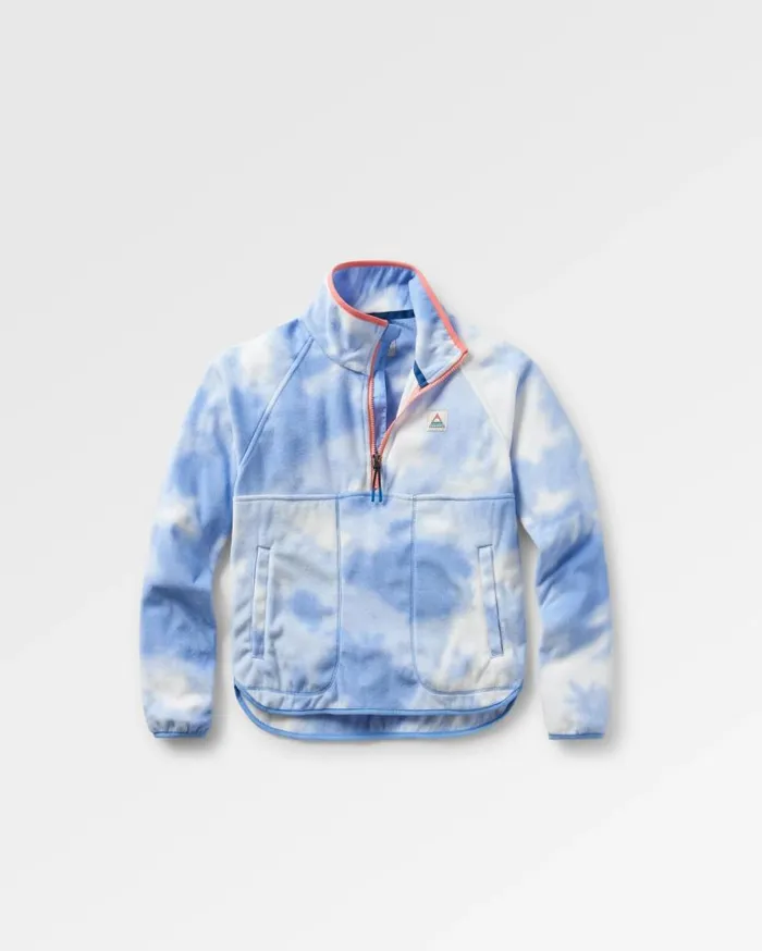 Women Tops Passenger Sorrel Recycled Polar Fleece Tie Dye Cornflower Tie Dye Cornflower Women Tops Passenger Sorrel Recycled Polar Fleece Tie Dye Cornflower Tie Dye Cornflower