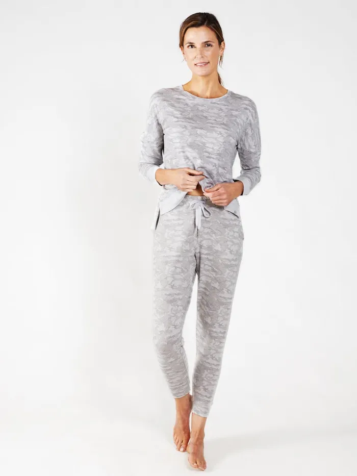 Women Varsity Brushed Lightweight Jogger Tasc Performance Pants Joggers