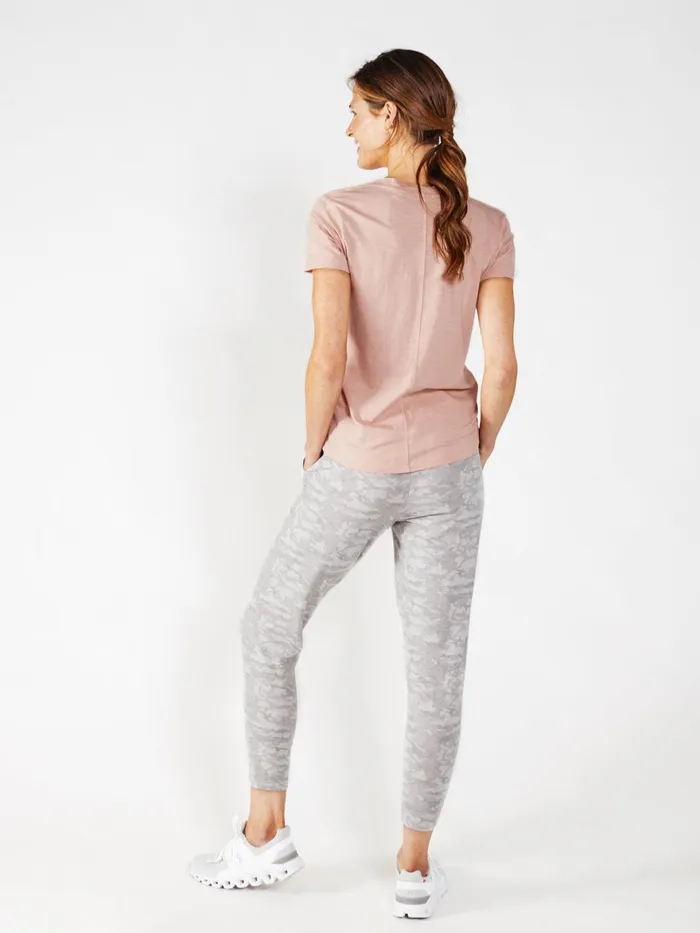 Women Varsity Brushed Lightweight Jogger Tasc Performance Pants Joggers