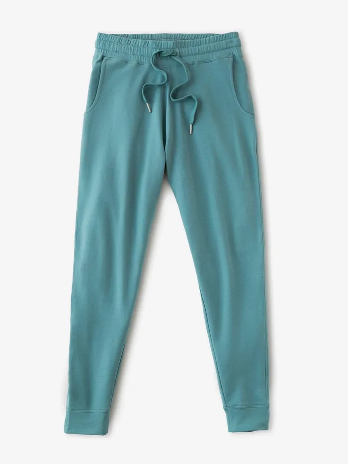 Women Varsity Brushed Lightweight Jogger Tasc Performance Pants Joggers