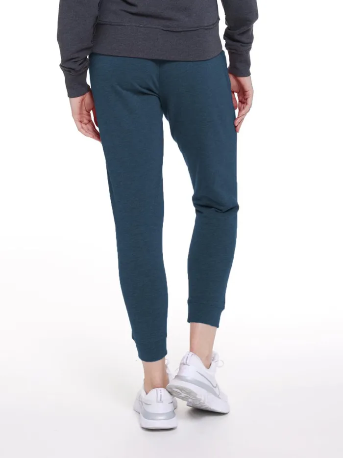Women Varsity Brushed Lightweight Jogger Tasc Performance Pants Joggers