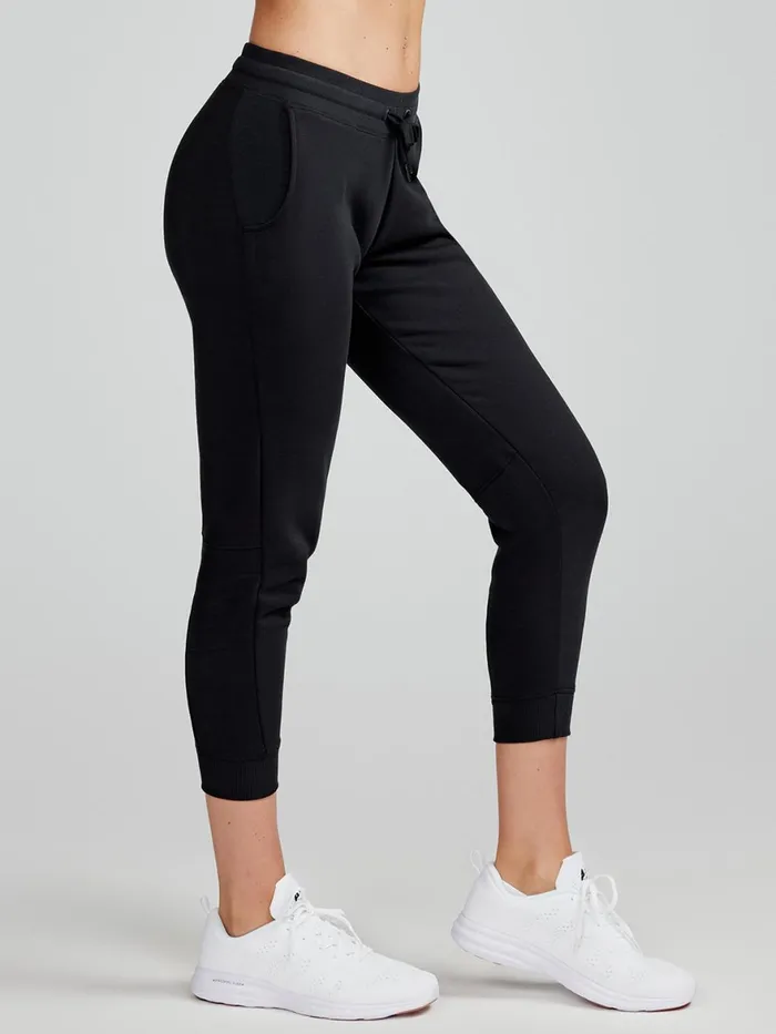 Women Varsity Brushed Lightweight Jogger Tasc Performance Pants Joggers